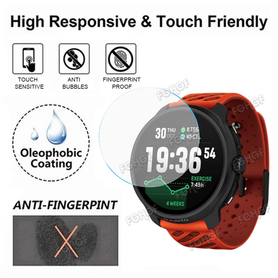 Outdoor Sport Smart Watch - Temperli Cam Koruyucu Film Guard Suunto