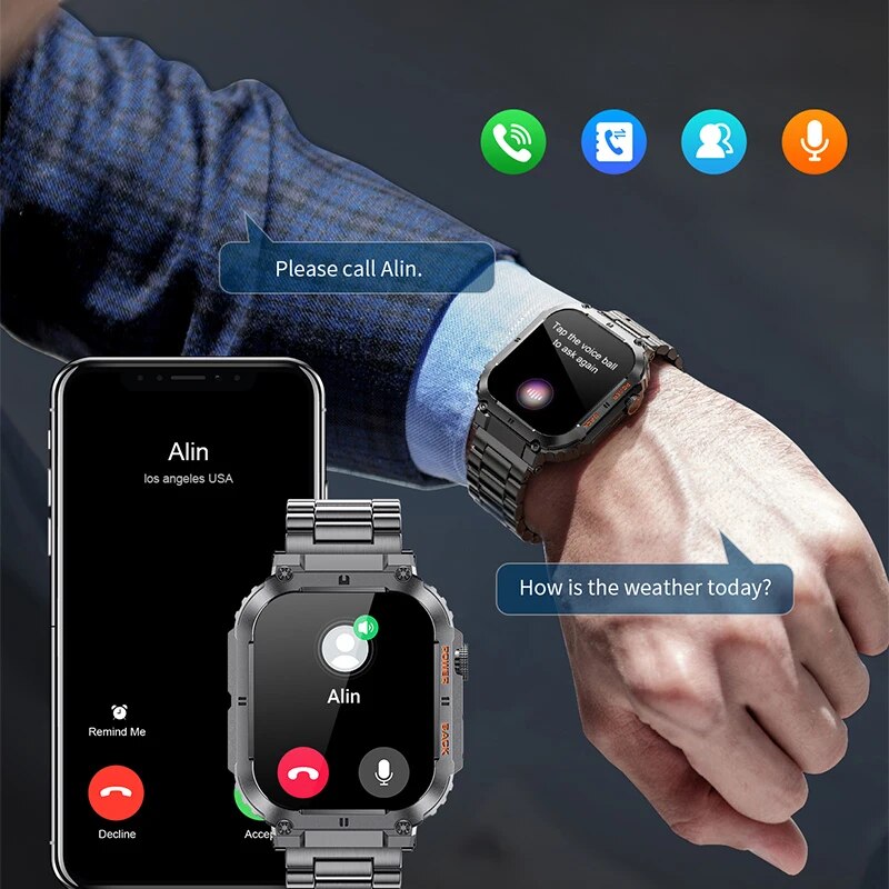 LIGE açık spor spor Smartwatch - Outdoor Sport Smart Watch incelemesi ve fiyatı