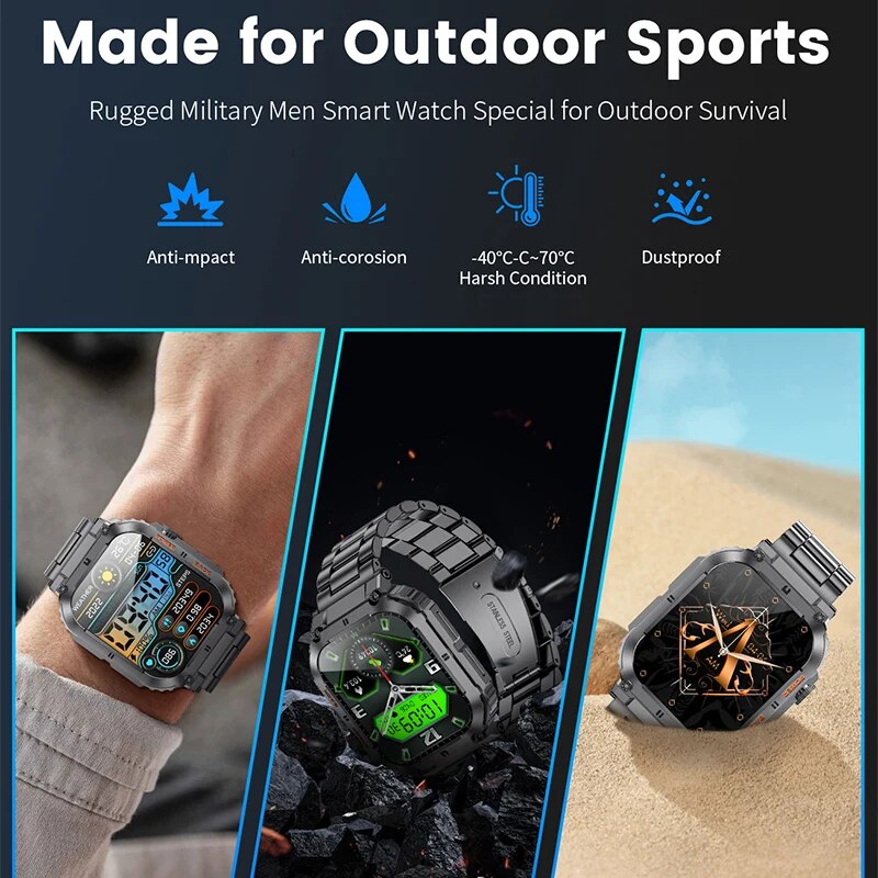 LIGE açık spor spor Smartwatch - Outdoor Sport Smart Watch incelemesi ve fiyatı