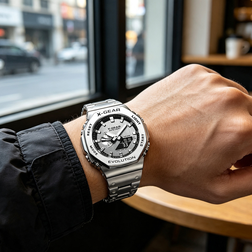 X-GEAR Çift Ekranlı Dijital Sp - Outdoor Sport Smart Watch incelemesi ve fiyatı